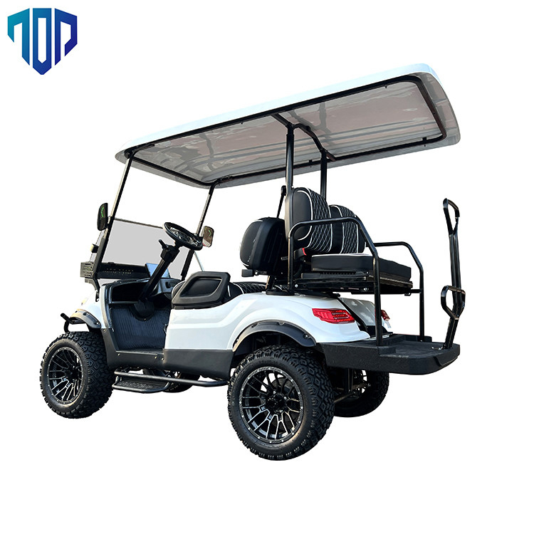 Xe golf điện có màu tùy chỉnh Tốc độ tối đa 25Km / H có thể tăng dần