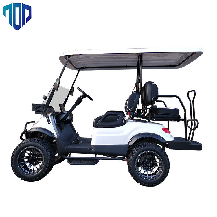 Xe golf điện có màu tùy chỉnh Tốc độ tối đa 25Km / H có thể tăng dần