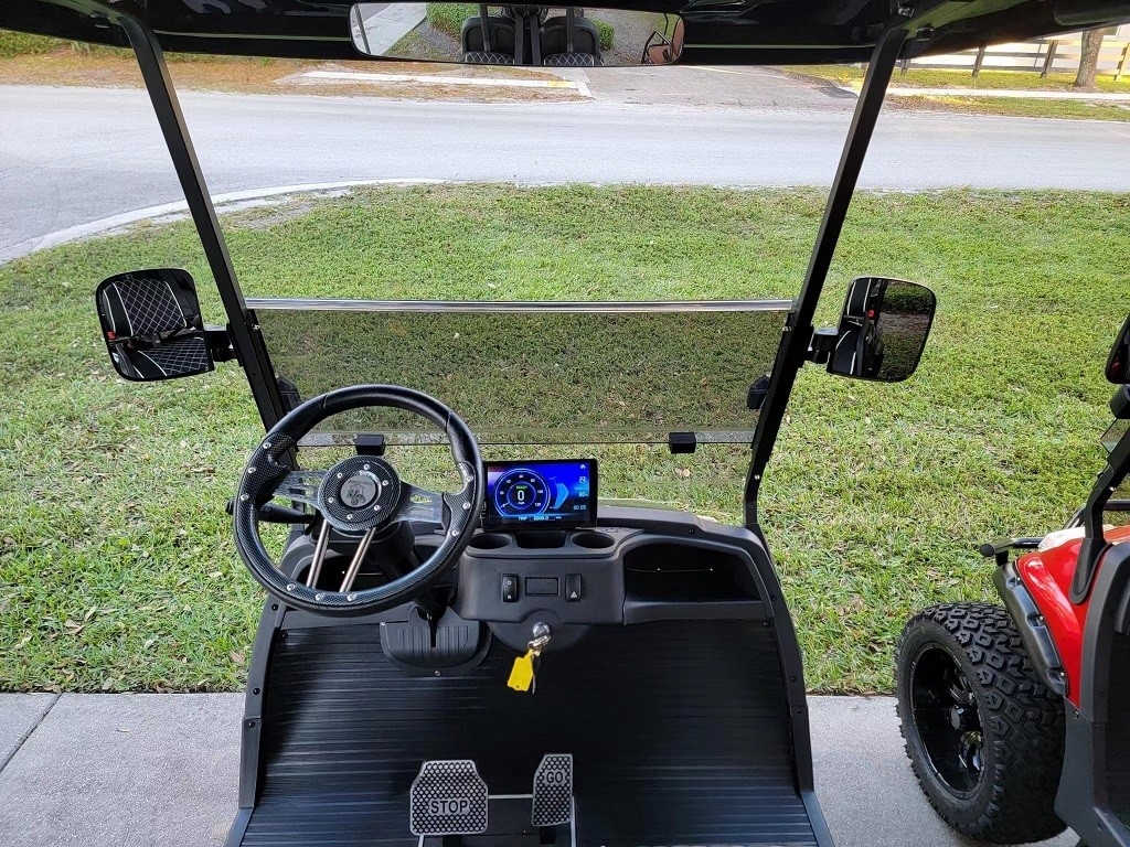 Maximum Speed Electric 30mph Golf Cart Customizable Color High End Upgradeable