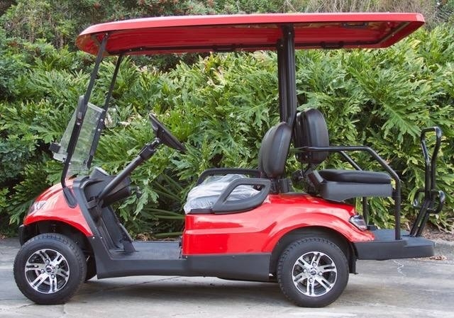 Tốc độ tối đa 30mph Xe golf điện Màu sắc tùy chỉnh Cao cấp Có thể nâng cấp