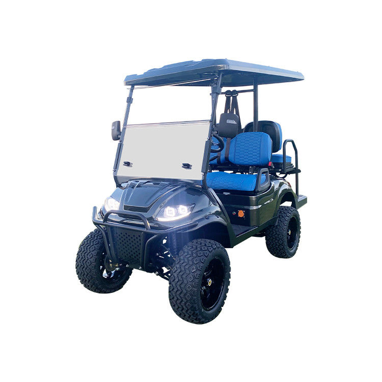 4 Seater Electric Golf Cart Carton Green 60V PMSM System