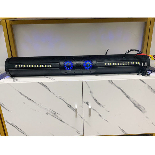 Ngoài trời khuếch đại ATV UTV Golf Cart BT Connector 8 loa Soundbar chống nước với đèn LED 500 watt