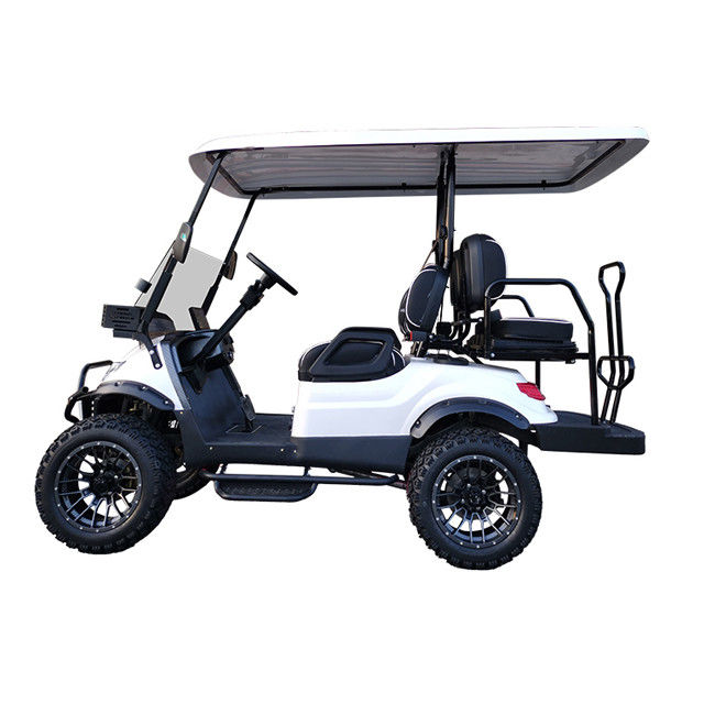 Chiếc xe gôn điện pin lithium mới được trang bị hệ thống an toàn cho xe buýt Top Golf