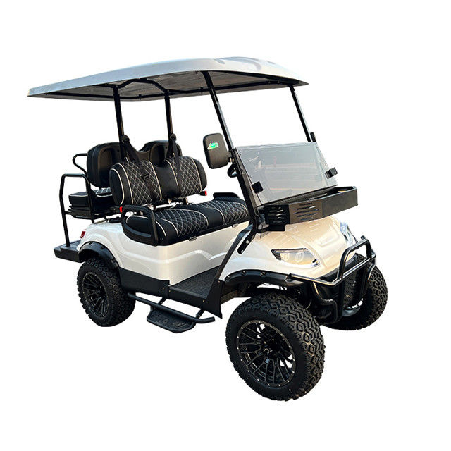 Chiếc xe gôn điện pin lithium mới được trang bị hệ thống an toàn cho xe buýt Top Golf