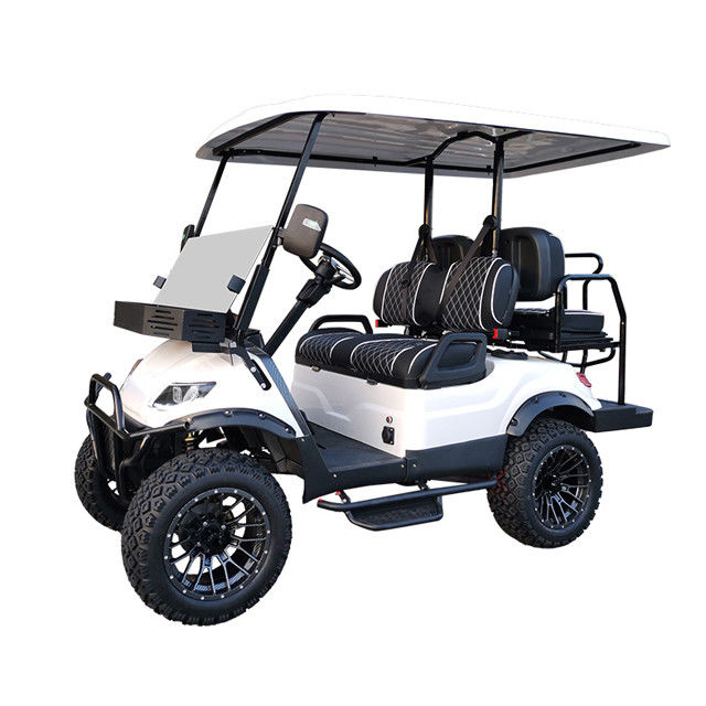 Chiếc xe gôn điện pin lithium mới được trang bị hệ thống an toàn cho xe buýt Top Golf