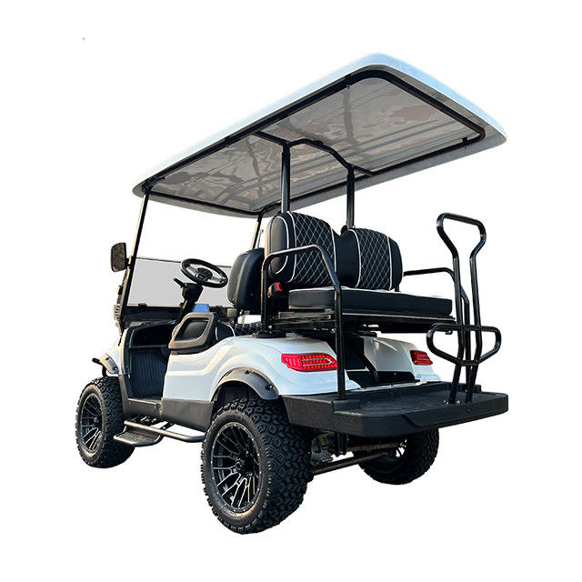 Chiếc xe gôn điện pin lithium mới được trang bị hệ thống an toàn cho xe buýt Top Golf