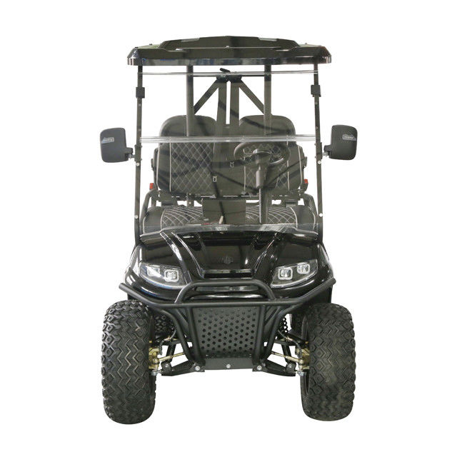 Bán xe golf bán buôn màu / kính chắn gió rõ ràng gấp TOP GOLF XL Cart với ESP STREET LEGAL 14 inch Lốp