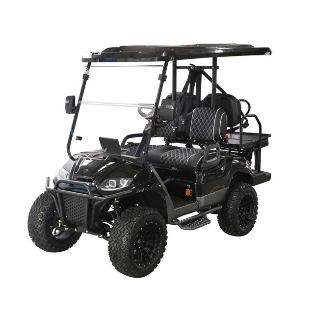 Bán xe golf bán buôn màu / kính chắn gió rõ ràng gấp TOP GOLF XL Cart với ESP STREET LEGAL 14 inch Lốp