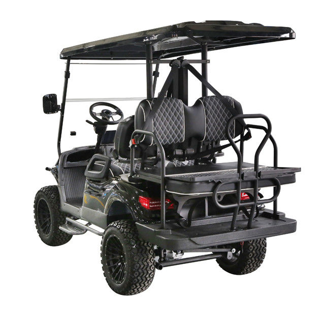 Bán xe golf bán buôn màu / kính chắn gió rõ ràng gấp TOP GOLF XL Cart với ESP STREET LEGAL 14 inch Lốp