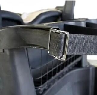 2 Pcs Universal túi golf thay thế dây đai - Điều chỉnh, đệm & nhanh chóng phát ra bên với 2 vòng quay Buckles