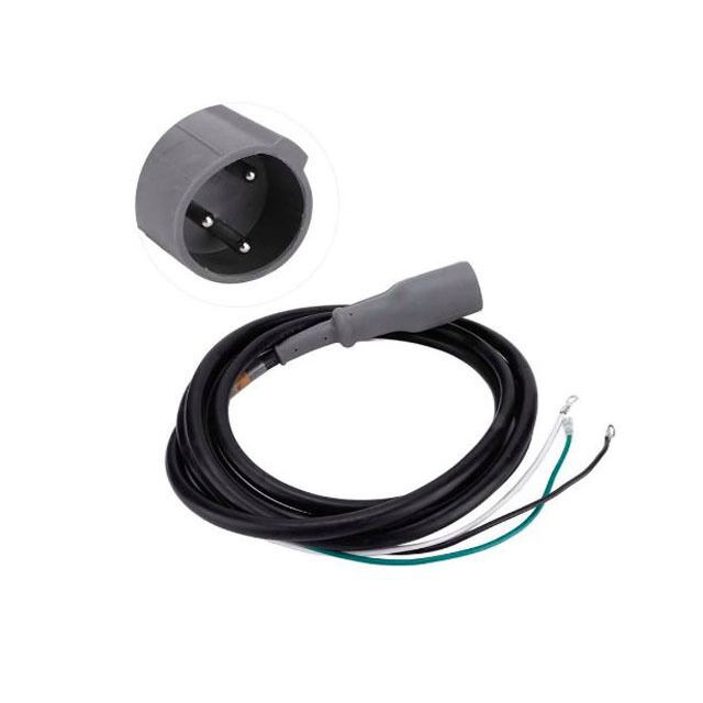 Ổ cắm sạc 48V cho xe câu lạc bộ DS & Precedence 1, phích cắm nam 3 chân với dây nguồn DC, thay thế OEM #101828901 103429001 101128901