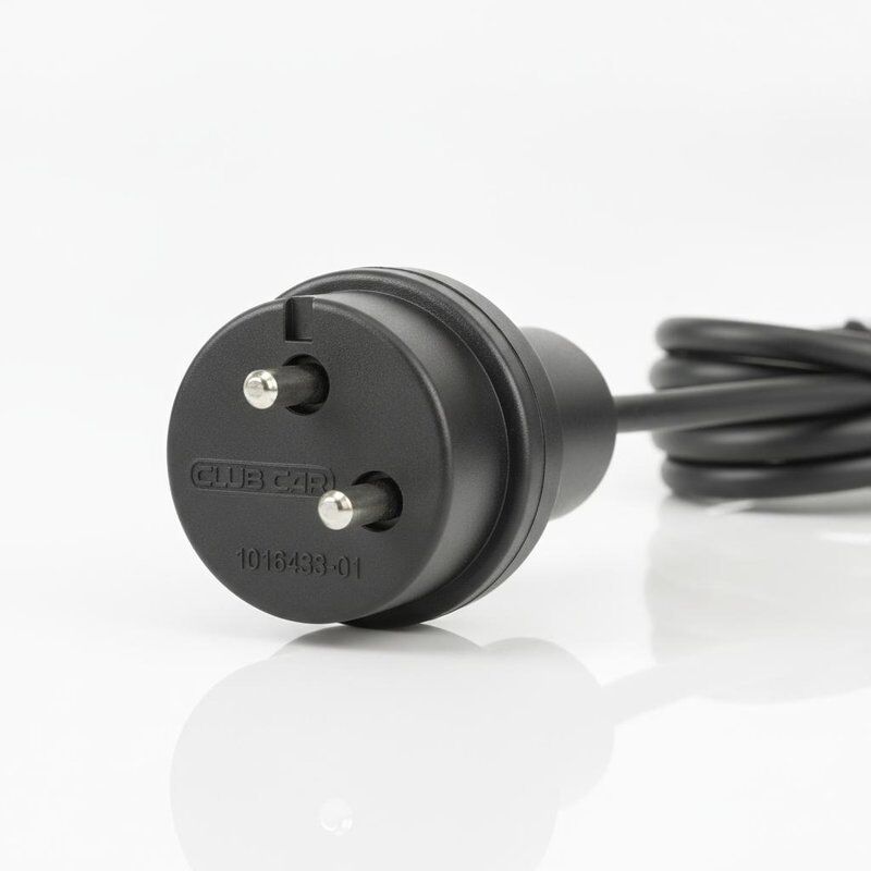 Câu Lạc Bộ Xe 36V Dây Sạc Cắm 1016433-01 OEM Thay Thế Vòng Ba Pin Thiết Kế Đúc Thân Chịu Thời Tiết
