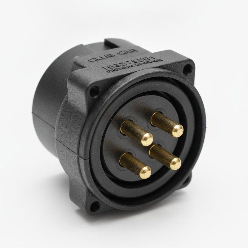 Ổ cắm sạc tiền lệ của Club Car 103375501 Nâng cấp cao cấp Chân cắm chống ăn mòn trực tiếp phù hợp với nhà ở