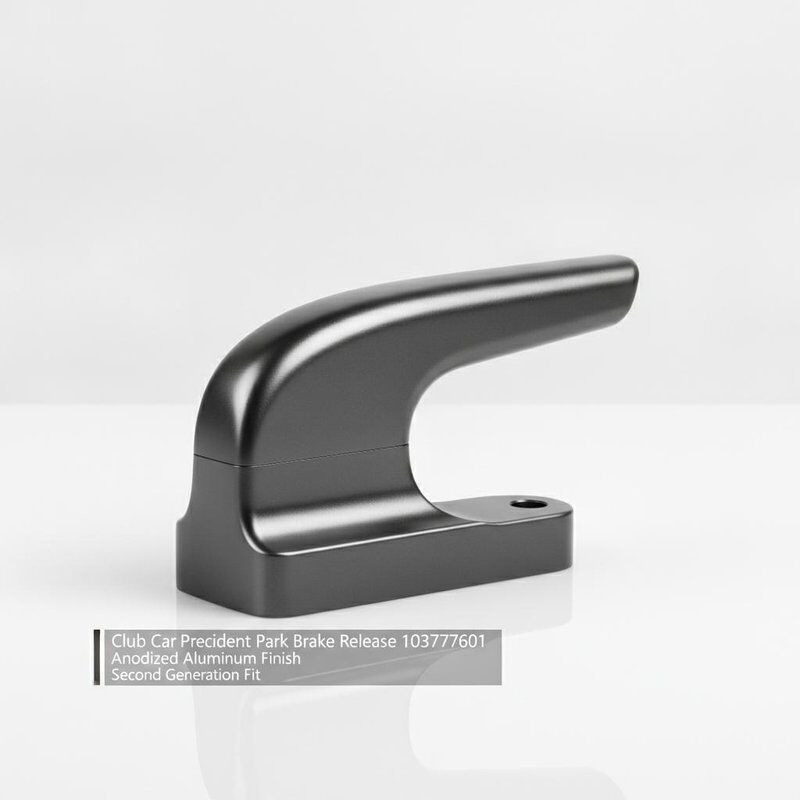 Club Car Preced Park Phanh phát hành 103777601 OEM Thay thế nhôm Anodized Hoàn thiện thế hệ thứ hai Phù hợp