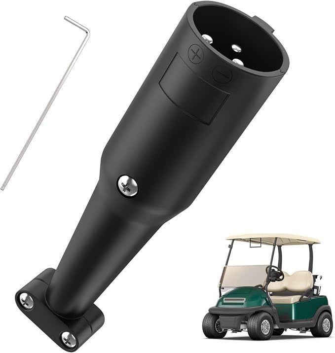 Câu Lạc Bộ Xe 48V Dây Sạc Cắm 101828901 OEM Thay Thế Vỏ Cao Su Đúc Thay Thế Chỉ Cắm